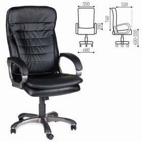 Кресло офисное BRABIX Omega EX-589 (черное) в Рязани - ryazan.katalogmebeli.com | фото