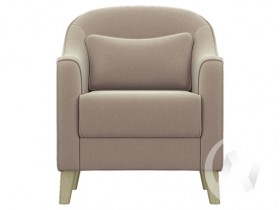 Кресло отдыха Комфорт-4 (бесцветный лак/CATANIA LATTE) в Рязани - ryazan.katalogmebeli.com | фото 2