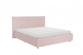 Кровать 1,6 Альба с основанием (Нежно-розовый велюр) в Рязани - ryazan.katalogmebeli.com | фото