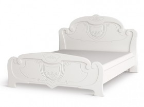 Кровать 1,6м Мария (Белый глянец) в Рязани - ryazan.katalogmebeli.com | фото