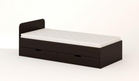 Кровать с ящиками 900 (Венге) в Рязани - ryazan.katalogmebeli.com | фото