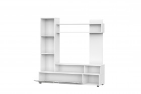 Мебель для гостиной "МГС 9" Белый / Цемент светлый в Рязани - ryazan.katalogmebeli.com | фото 3