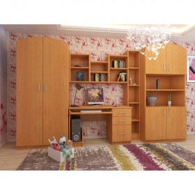 Детская Мишутка Комплект мебели (Вишня оксфорд) в Рязани - ryazan.katalogmebeli.com | фото