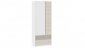 Шкаф для одежды комбинированный «Сканди» Дуб Гарден/Белый/Глиняный серый в Рязани - ryazan.katalogmebeli.com | фото