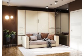 Шкаф-кровать с диваном Злата в Рязани - ryazan.katalogmebeli.com | фото