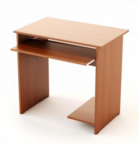 Компьютерный стол Малый упрощённый (Беленый дуб) в Рязани - ryazan.katalogmebeli.com | фото 2